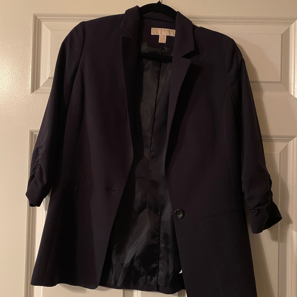 Michael Kors Woman Medium blazer  navy blue - med